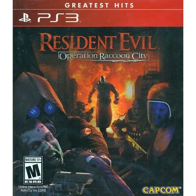 Resident Evil Operation Raccoon City (Greatest Hits) (PlayStation 3)