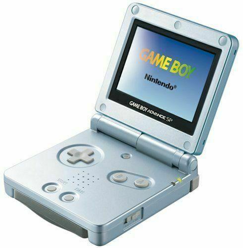 Pearl Blue Gameboy Advance SP (AGS101) (Gameboy Advance)