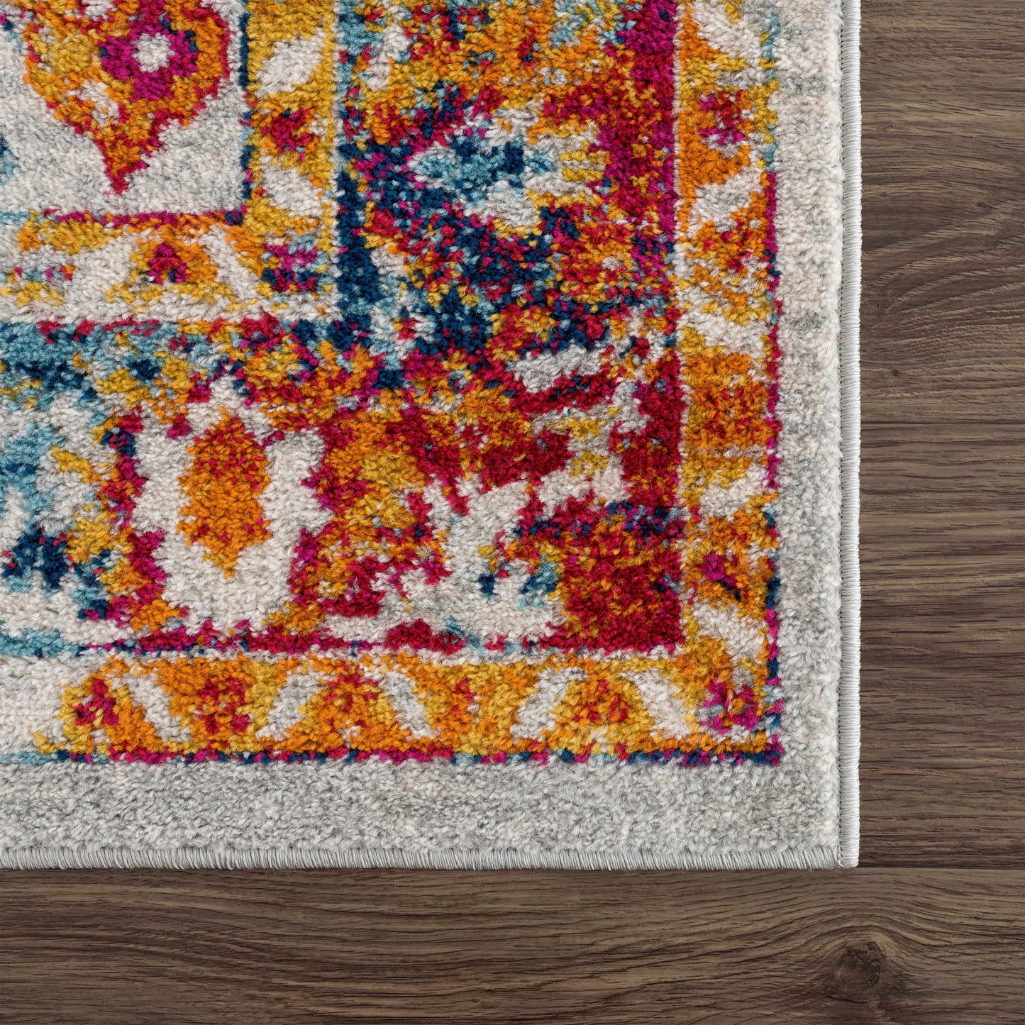 Istanbul Vintage Orange Area Carpet - Clearance