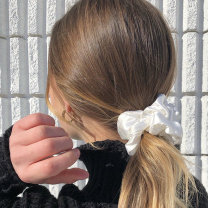 Satin Sweetheart Scrunchies