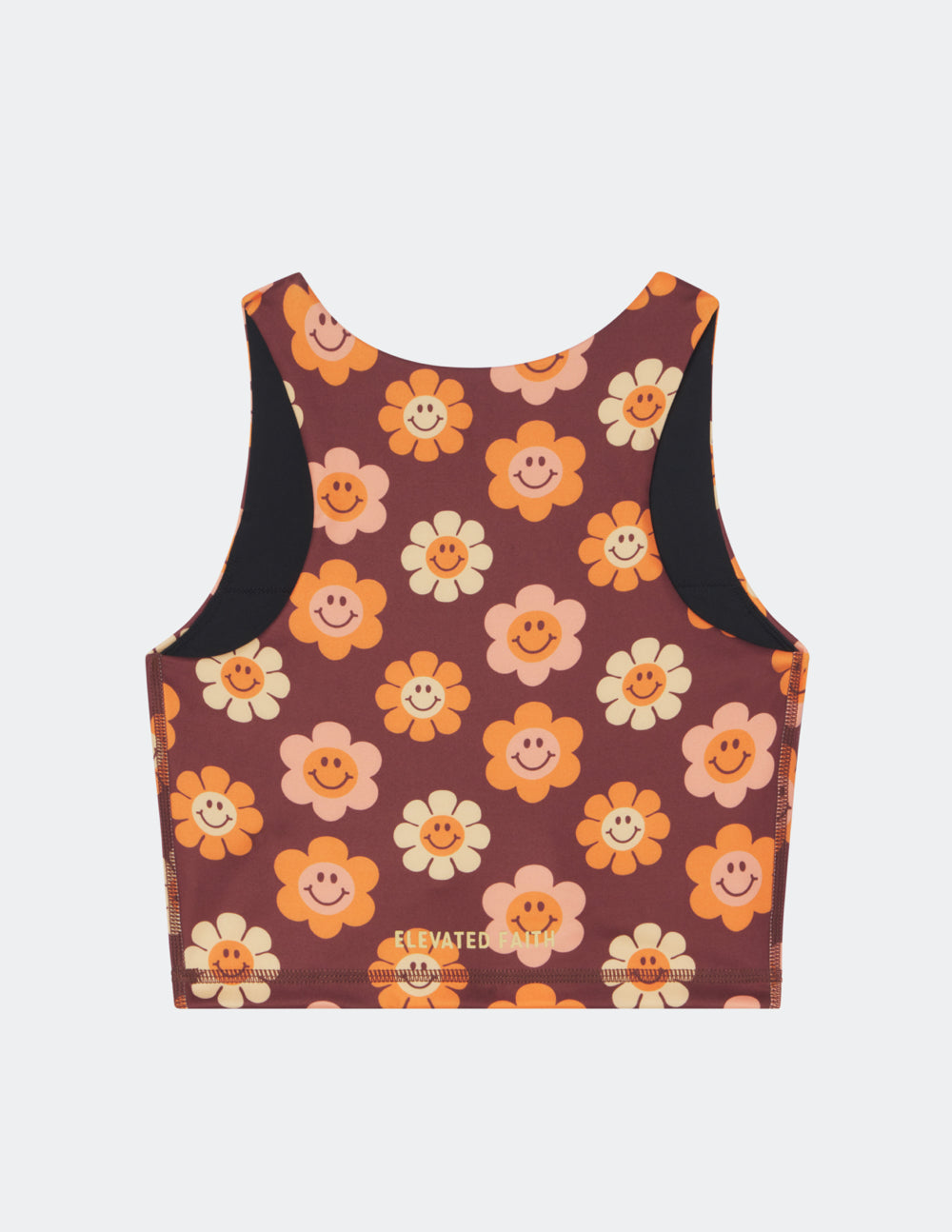 Smiley Flower Bra Tank