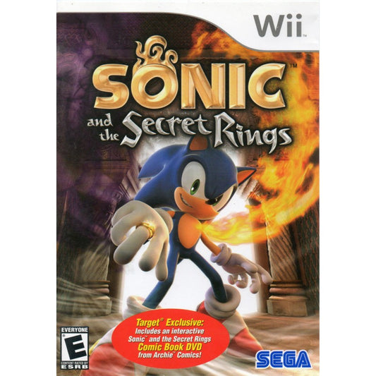 Sonic and the Secret Rings (Target Edition) (Wii)