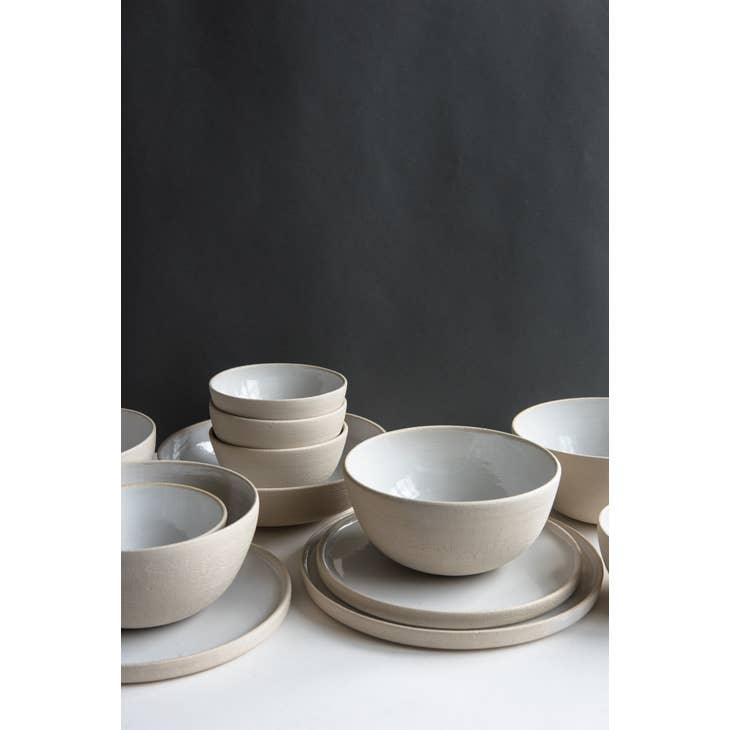 Handmade Ukrainian Stoneware Dinner Plates