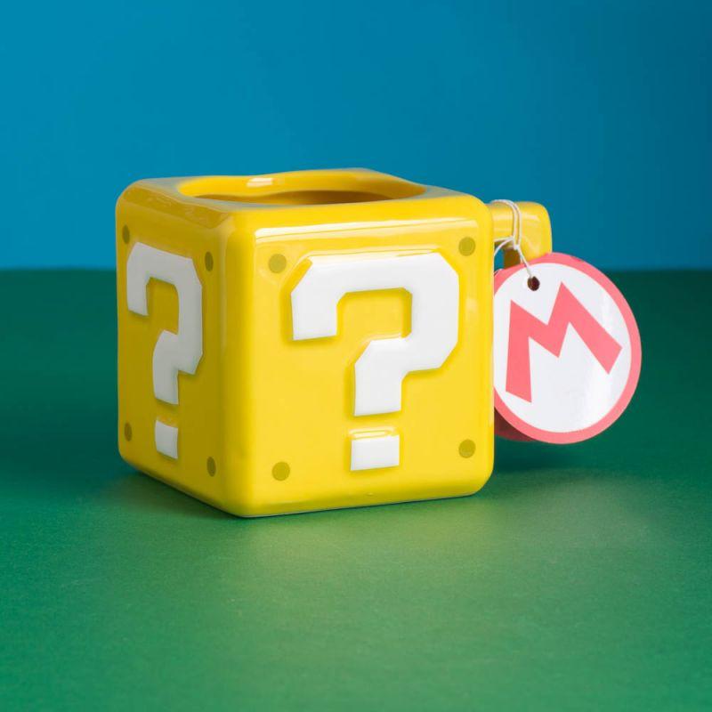 Super Mario Mug Question Block