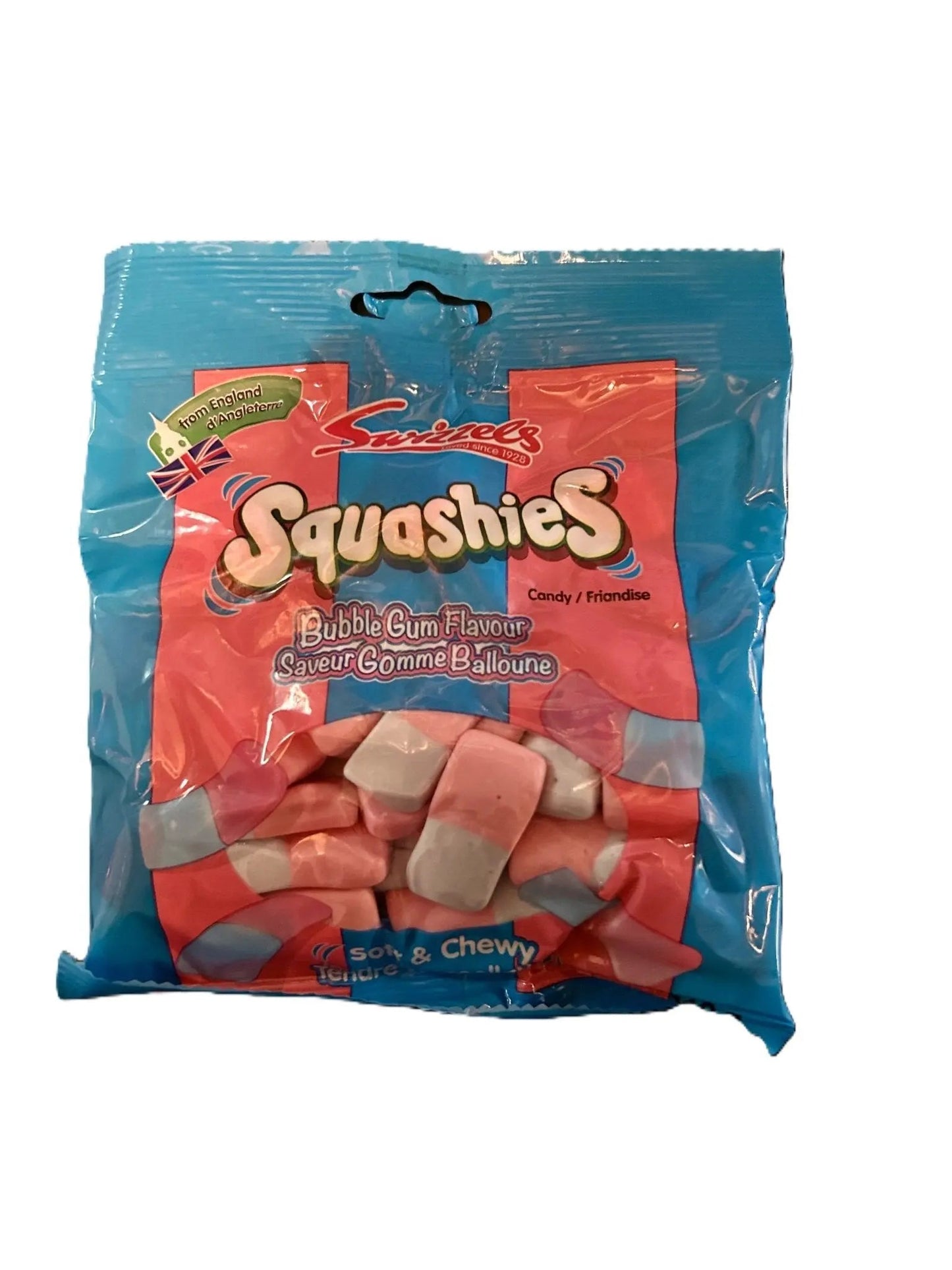 Swizzles Squashies Original Bubblegum – Soft & Sweet Chewy Candies 120g Bag (UK)