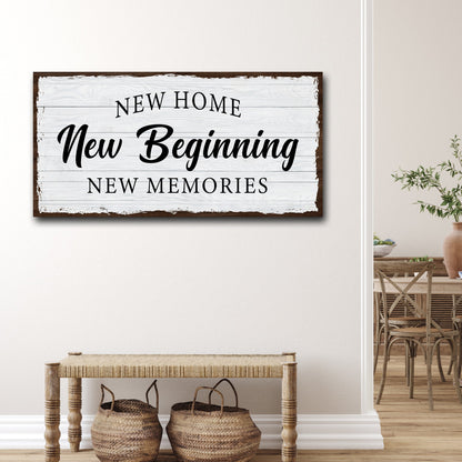 New Home Sign