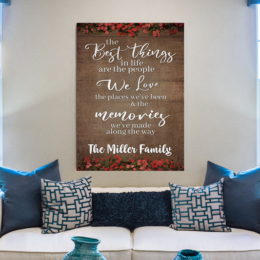 Best Things In Life Sign II