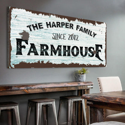 Family Farmhouse Sign IV