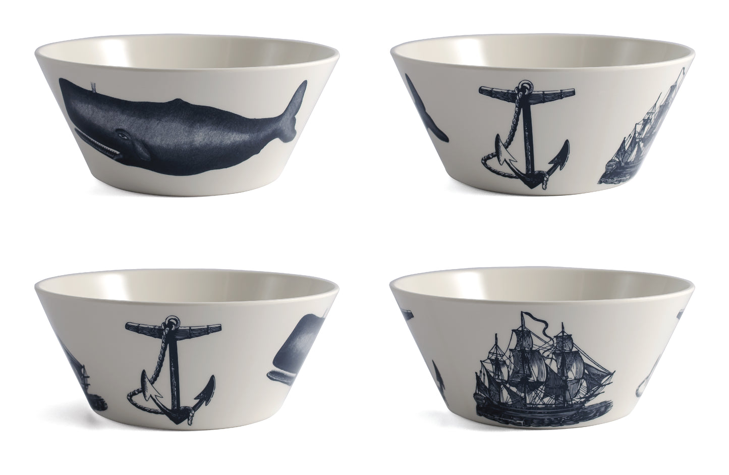 Scrimshaw Small Bowl S/4