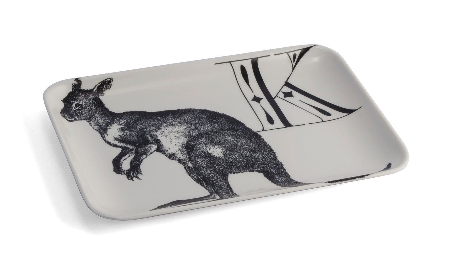 K Kangaroo Alphabet Tray