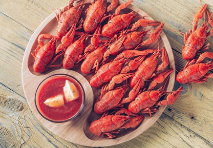 Bamboo Round 2 Section Platter 10" inch | For Appetizers / Barbecue / Burger Sliders