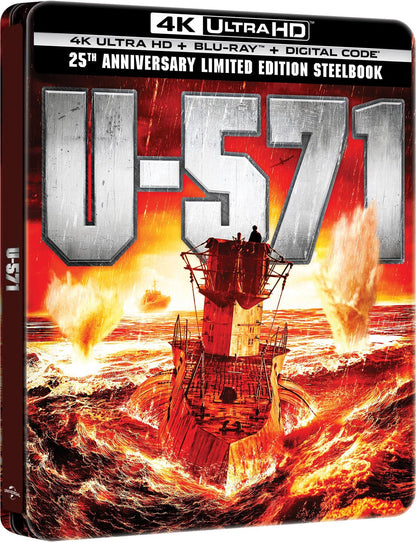 U-571 - Limited Edition Steelbook (4K Ultra HD + Blu-ray + Digital)