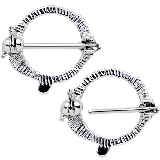 9/16 Frolicking Seahorse Nipple Shield Set