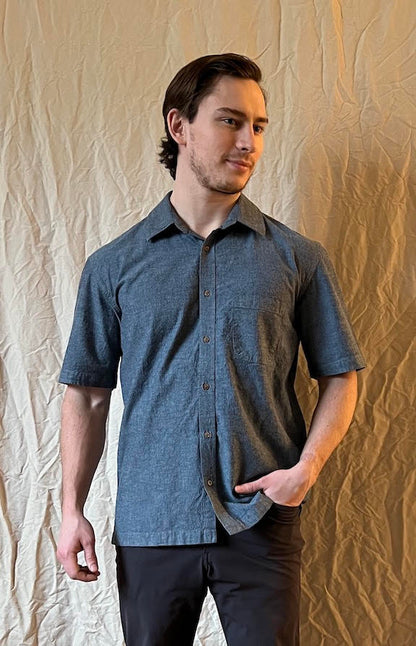 Denim Short Sleeve Shirt