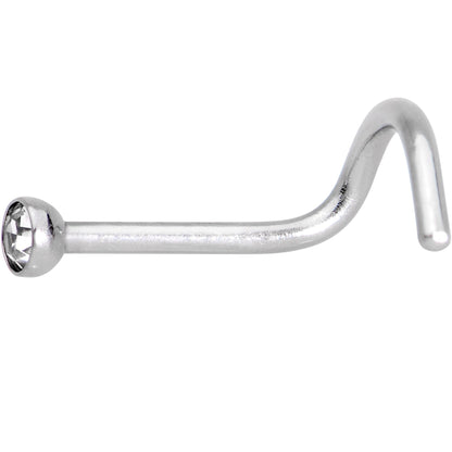 20G 5/16 Multi Color Gem Steel Nose Screw 20 Pack Set