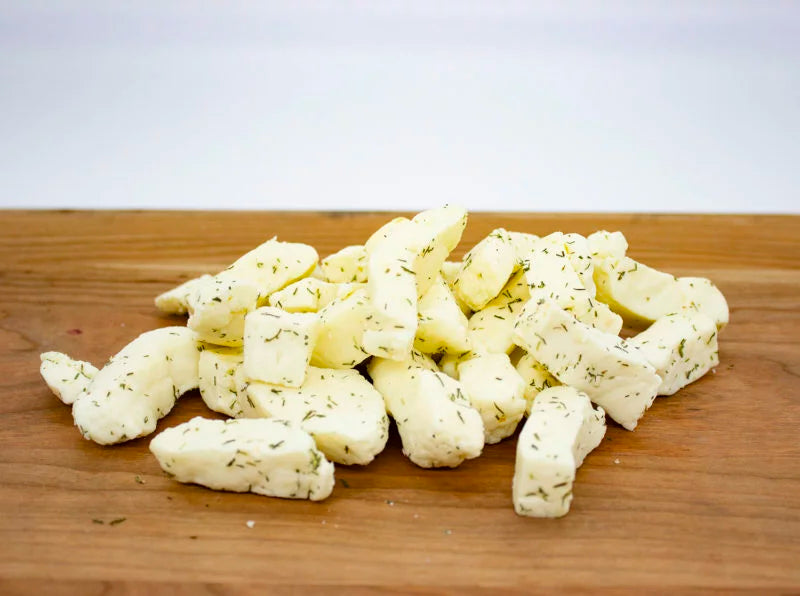 Cheese Curds - White Garlic & Dill