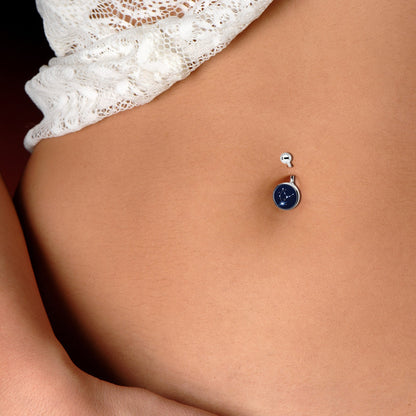 Zodiac Constellation Virgo Belly Ring