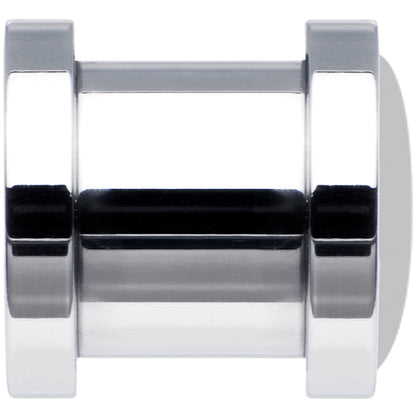 Pink Green Plaid Heart Skull Steel Screw Fit Plug Set 2G