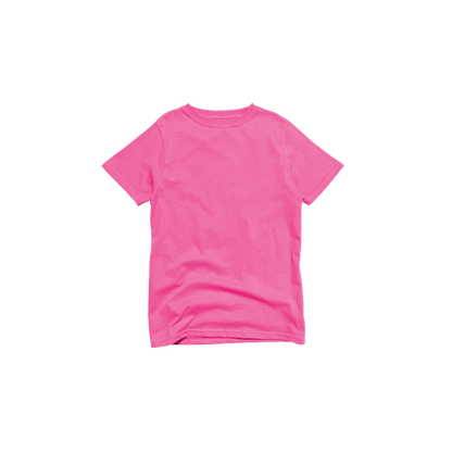 Youth Premium Cotton Short Sleeve Tee (Fashion Colors)