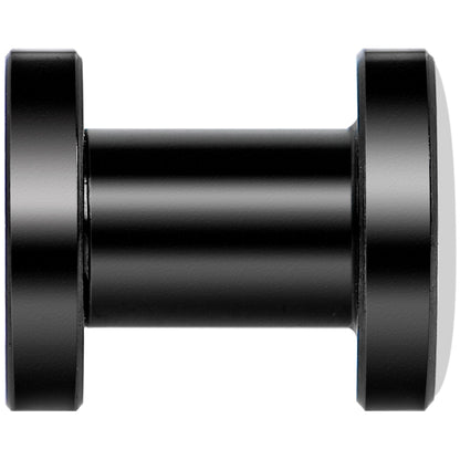 Pink Green Plaid Heart Skull Black Anodized Screw Fit Plug Set 4G