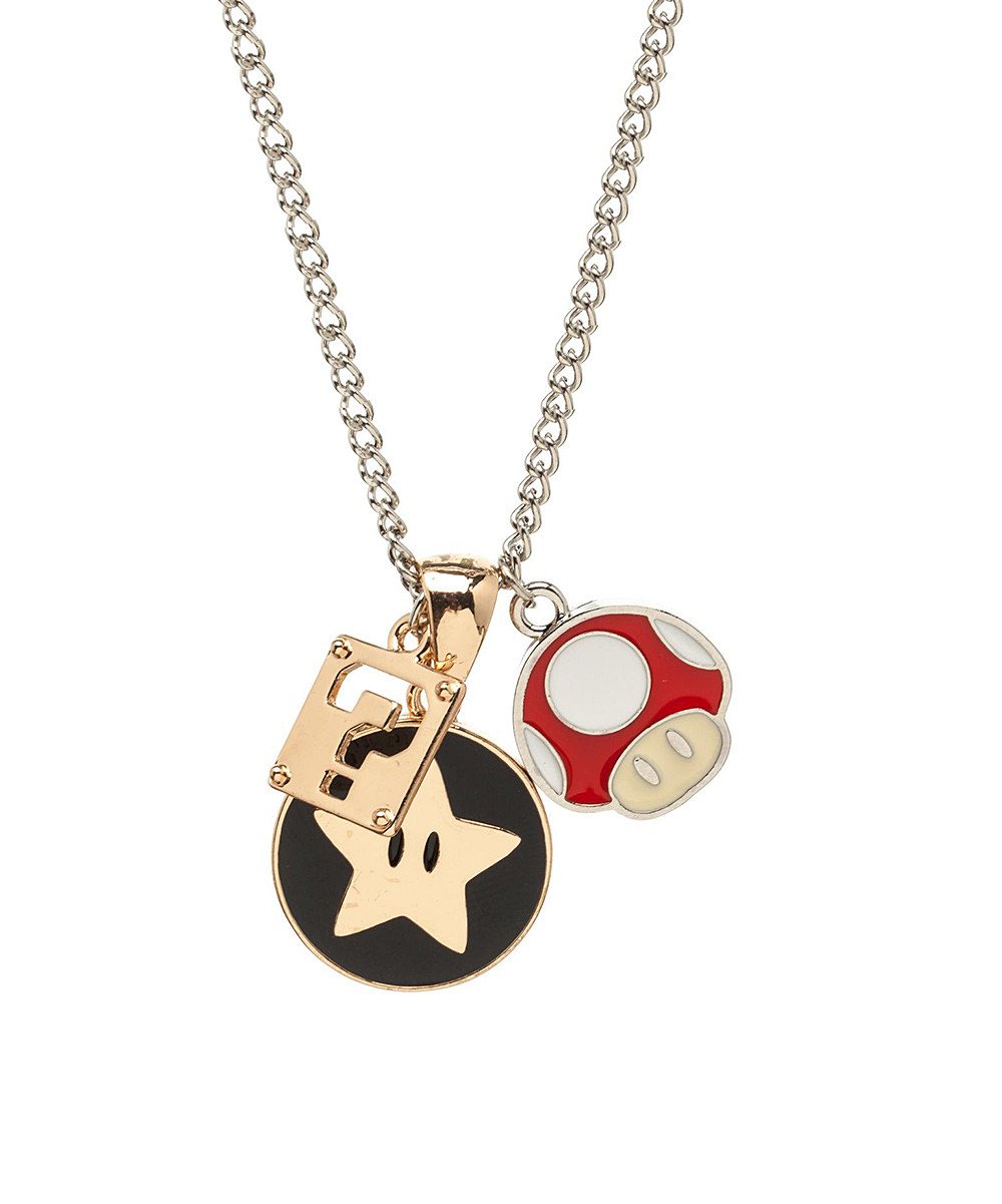 Necklace Super Mario Charms (Bioworld)